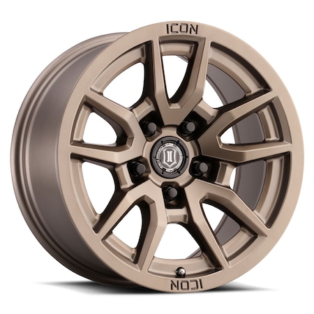 Icon Vehicle Dynamics ICON ALLOYS VECTOR 5 BRONZE -17 x 8.5/5 x 150/25MM/5.75IN BS 2617855557BR
